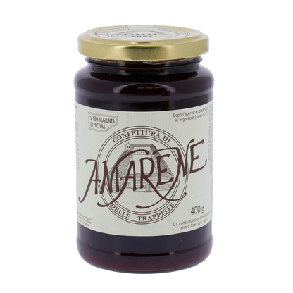 Confettura di Amarene, in vaso 400g. Monache trappiste
