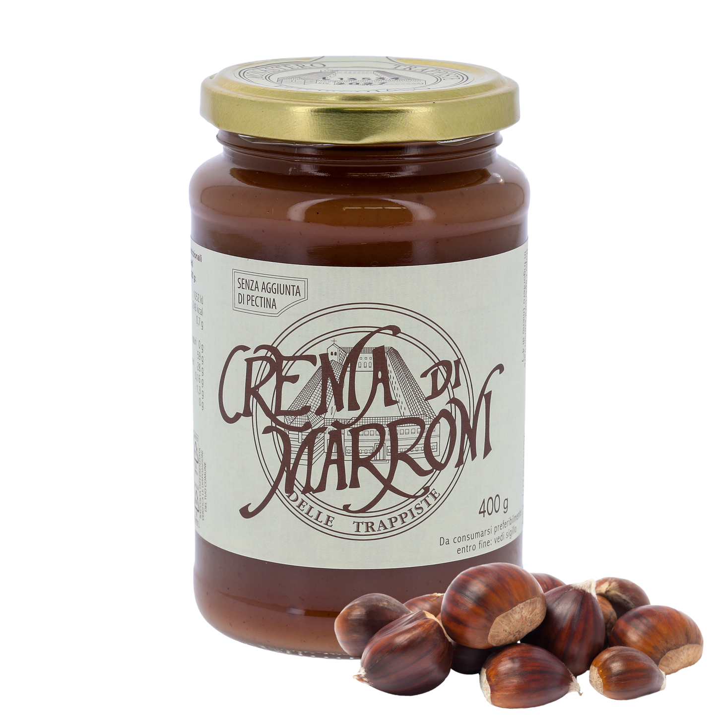 Crema di Marroni, in vaso 400g. Monache trappiste
