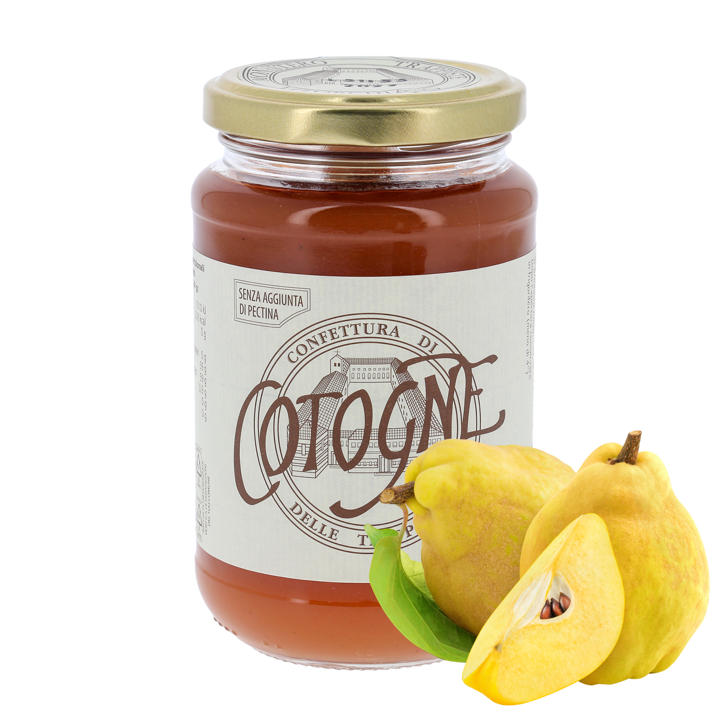 Confettura extra di Cotogne, in vaso 400g. Monache trappiste