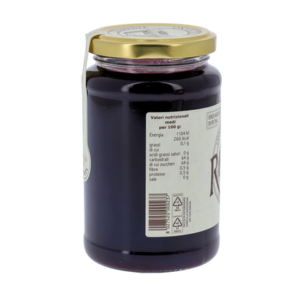 Confettura extra di Ribes Nero, in vaso 400g. Monache trappiste