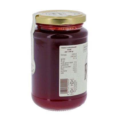 Confettura extra di Ribes Rosso, in vaso 400g. Monache trappiste