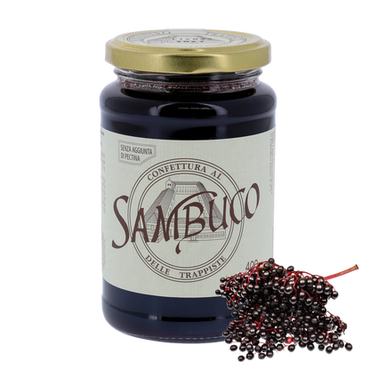 Confettura di Sambuco, in vaso 400g. Monache trappiste