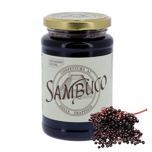 Confettura di Sambuco, in vaso 400g. Monache trappiste