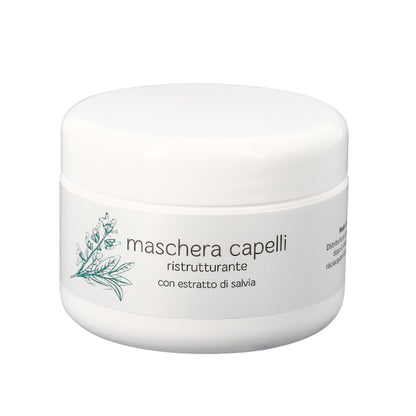 Maschera per capelli ristrutturante. Confezione da 200 ml