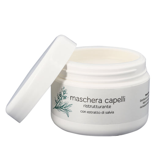 Maschera per capelli ristrutturante. Confezione da 200 ml