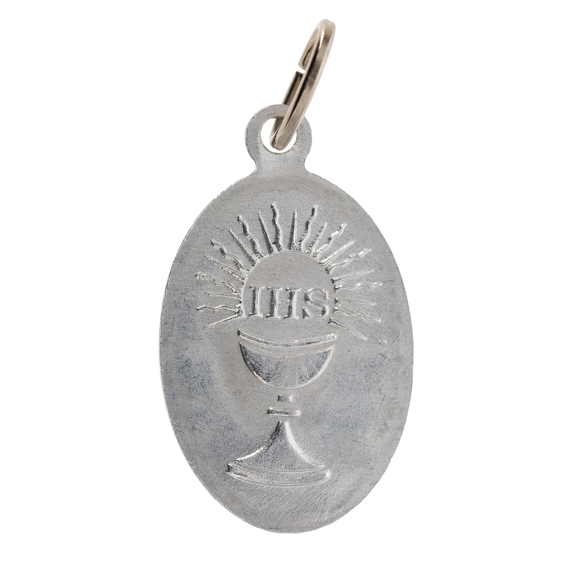 Medaglia St. Carlo Acutis in alluminio. Altezza 2,2 cm