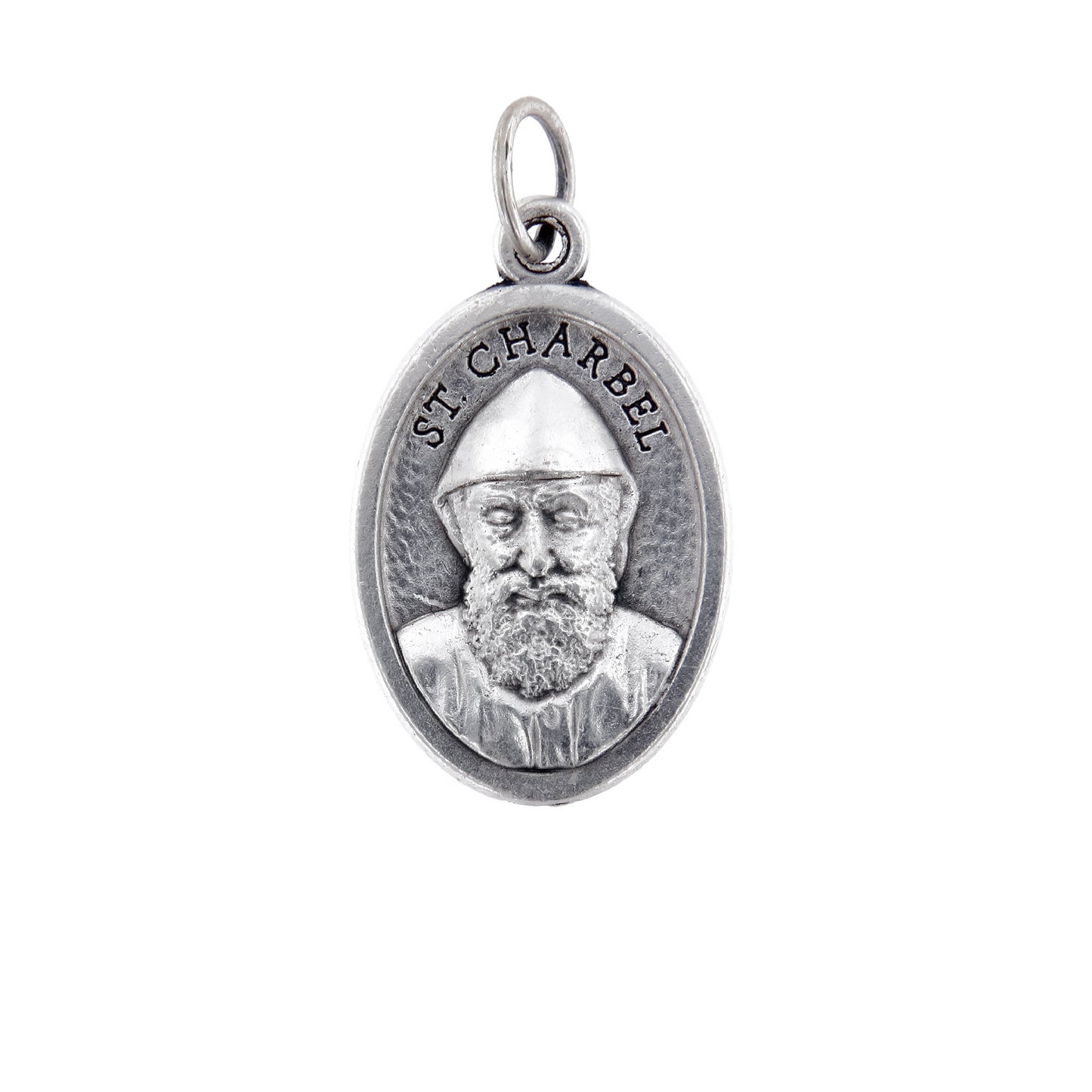 Medaglia San Charbel in zama. Altezza 2,2 cm