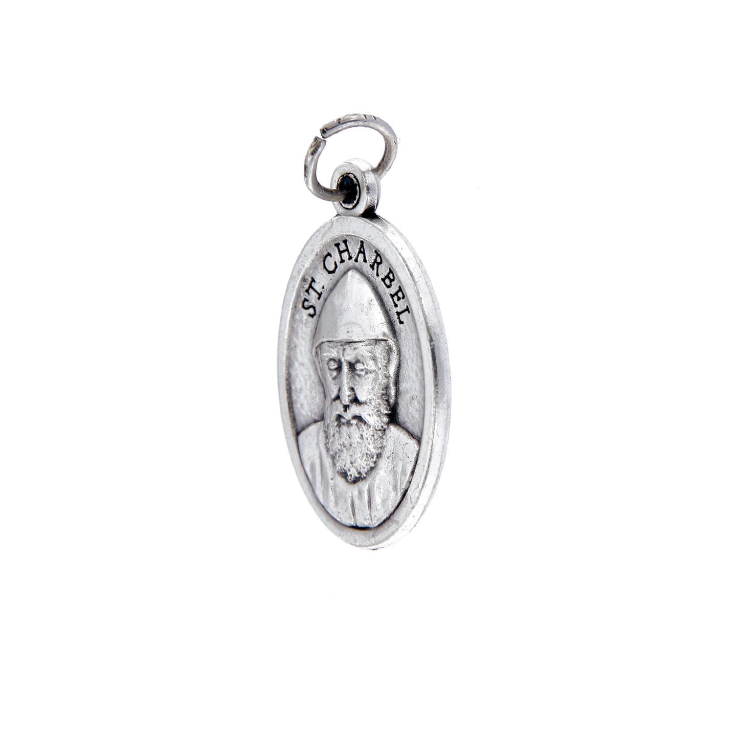 Medaglia San Charbel in zama. Altezza 2,2 cm