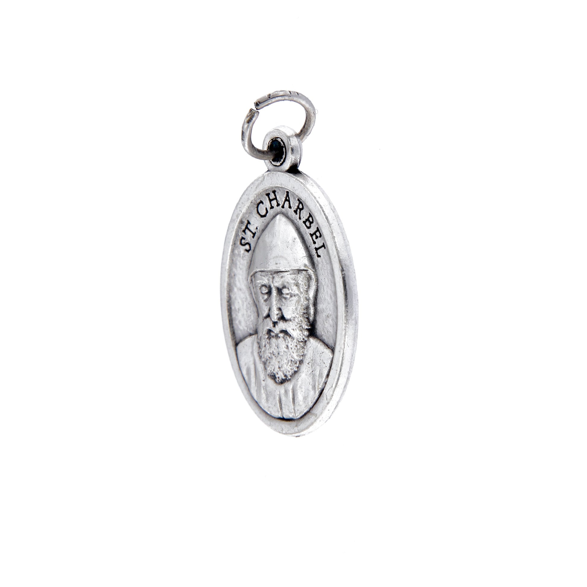 Medaglia San Charbel in zama. Altezza 2,2 cm