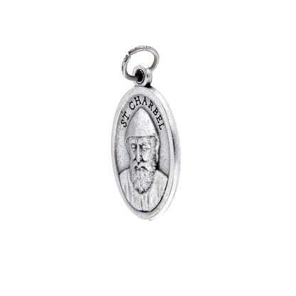 Medaglia San Charbel in zama. Altezza 2,2 cm