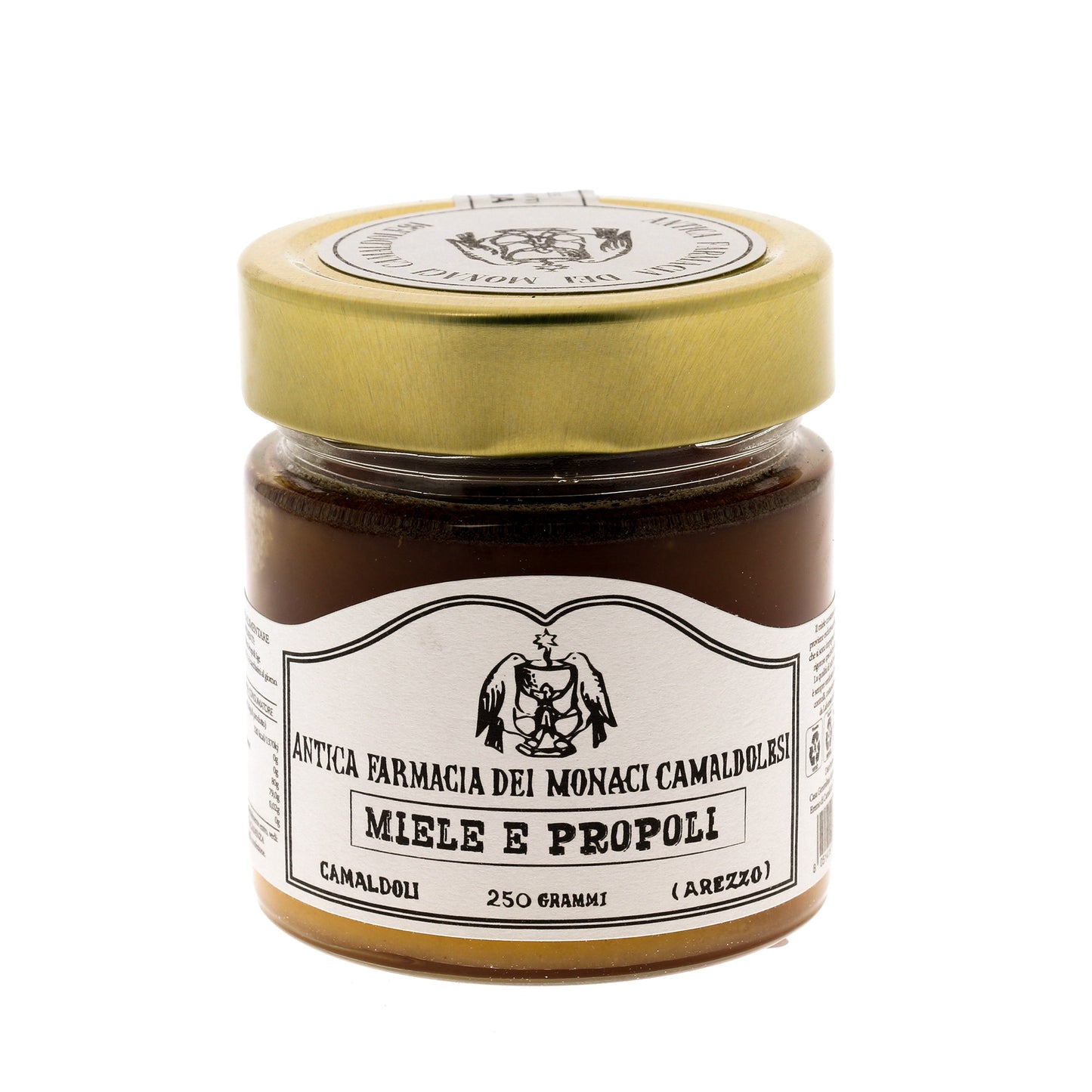 Miele e propoli. Vasetto da 250 gr.