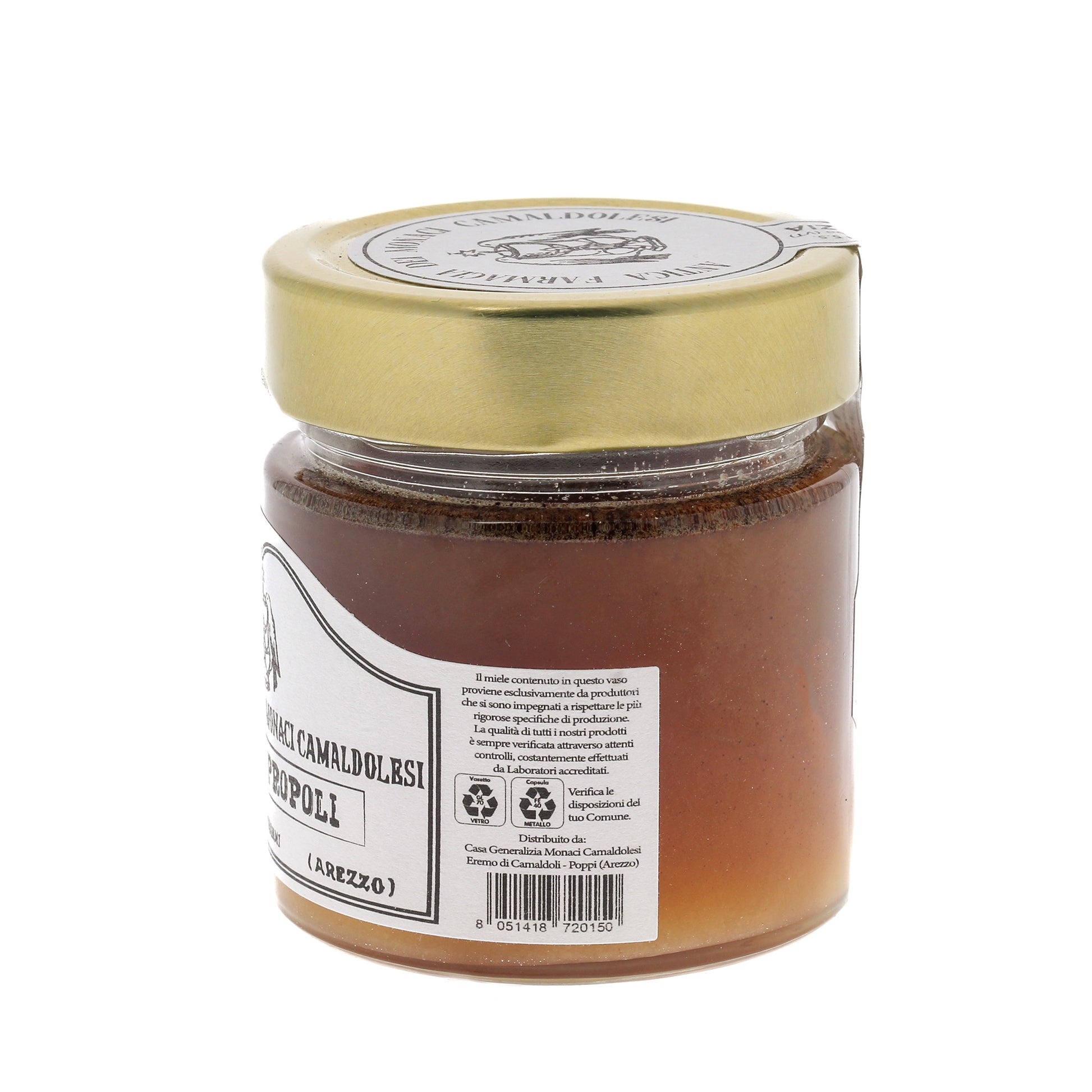 Miele e propoli. Vasetto da 250 gr.