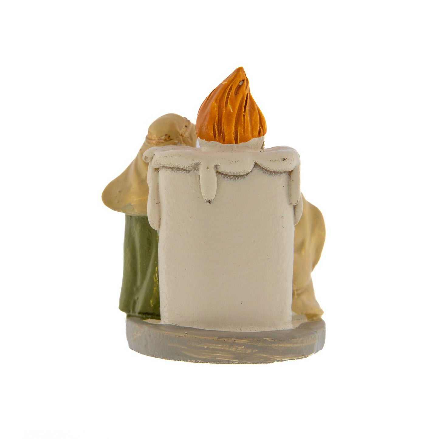 Sacra Famiglia in resina con effetto lucido. Altezza 4 cm