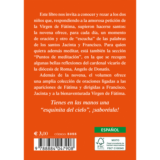 Novena a los pastorcitos de Fátima