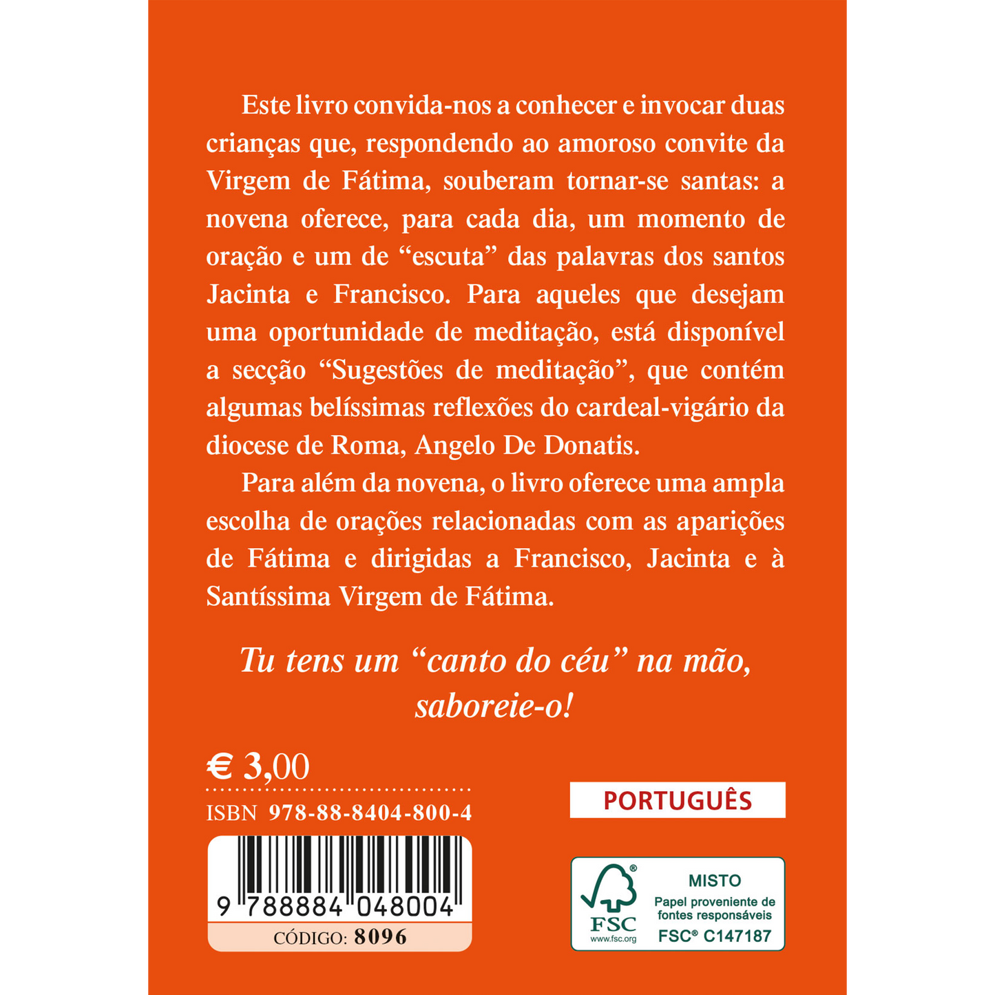 Novena aos pastorinhos de Fátima