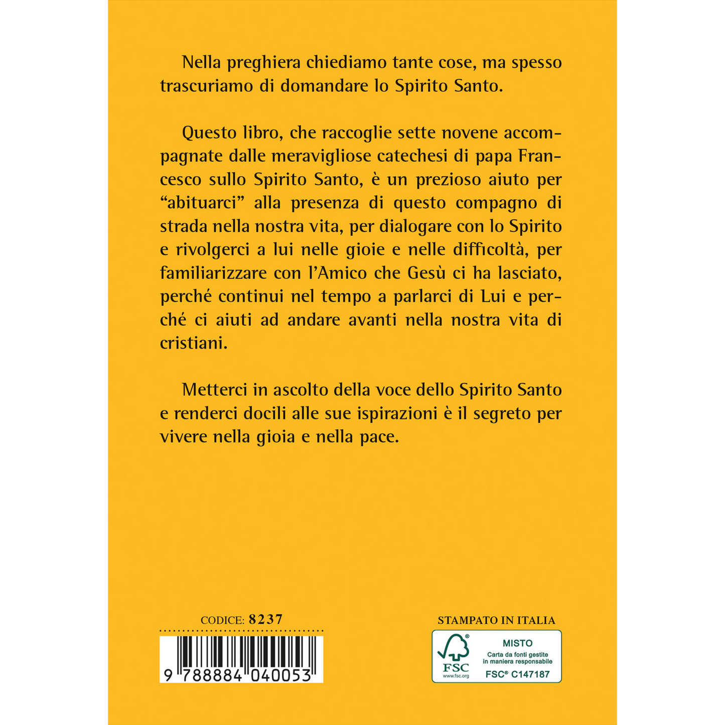 Novene in onore dello Spirito Santo