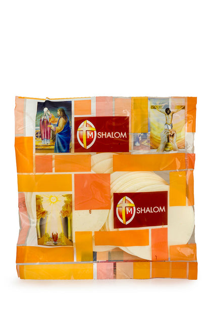 Confezione da 25 pezzi di ostia per sacerdoti. Diametro 7,4 cm