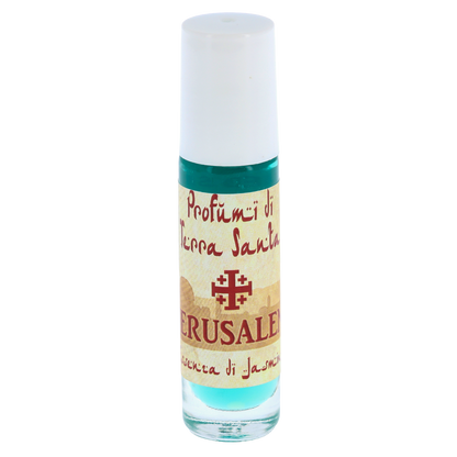 Profumo di Terra Santa. Olio profumato essenza Gelsomino. Roll on da 8 mm