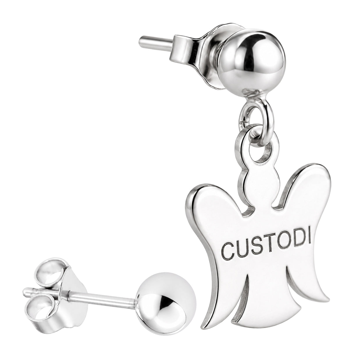 Orecchini Angelo in Bronzo