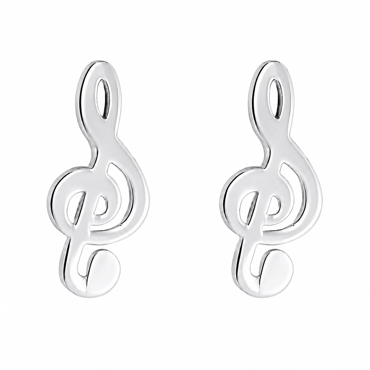 Orecchini Chiave di Violino in Bronzo
