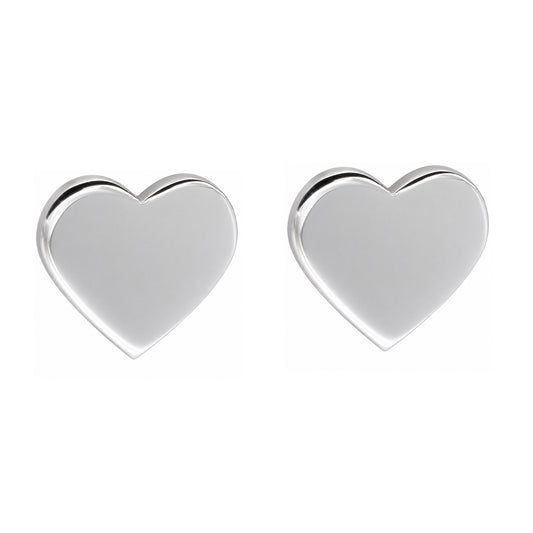 Orecchini Cuore in Bronzo a Lobo