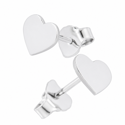 Orecchini Cuore in Bronzo a Lobo