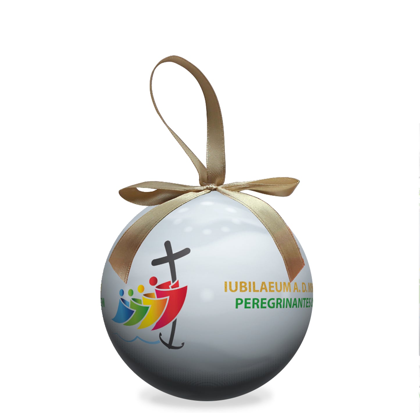 Pallina del Giubileo 2025. Diametro 7,5 cm