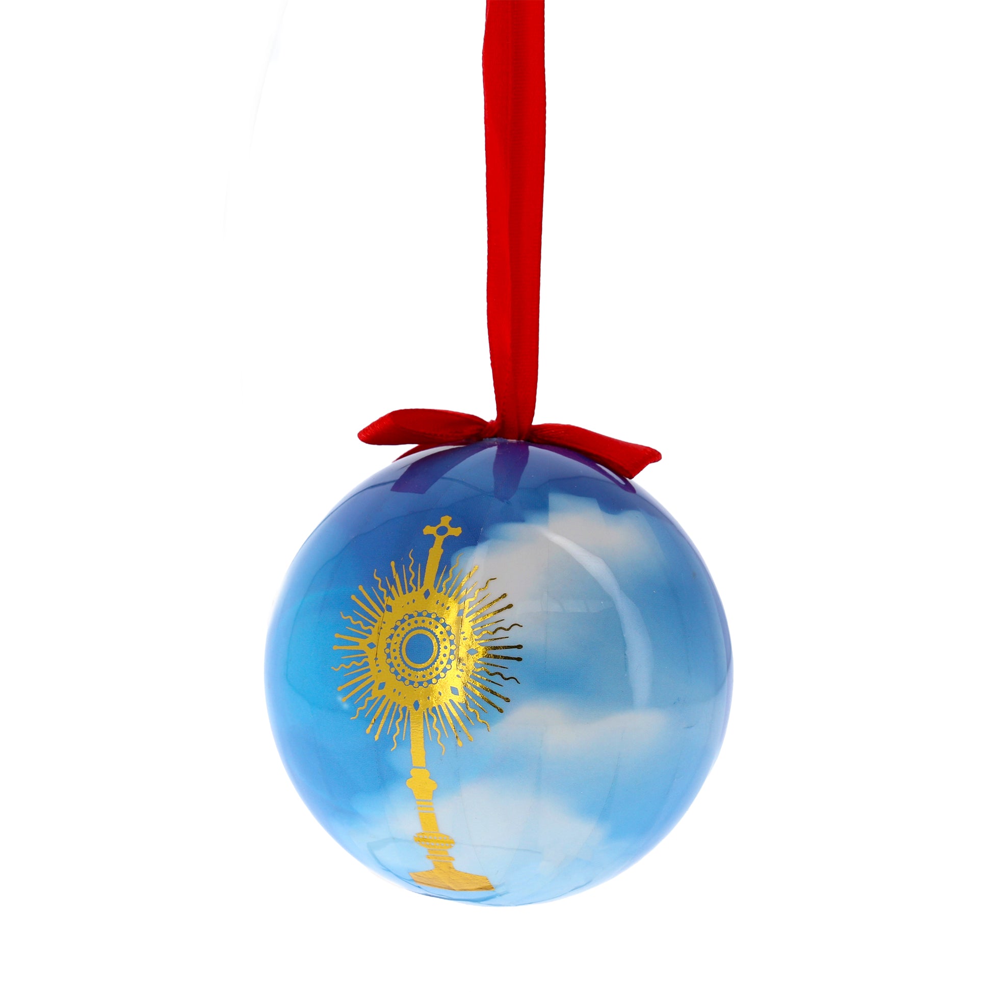 Pallina con immagine Carlo Acutis. Diametro 7,5 cm