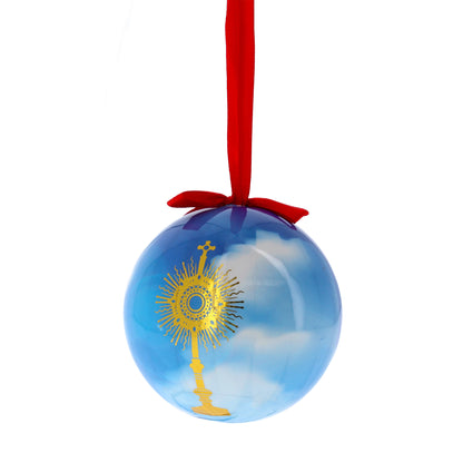 Pallina con immagine Carlo Acutis. Diametro 7,5 cm