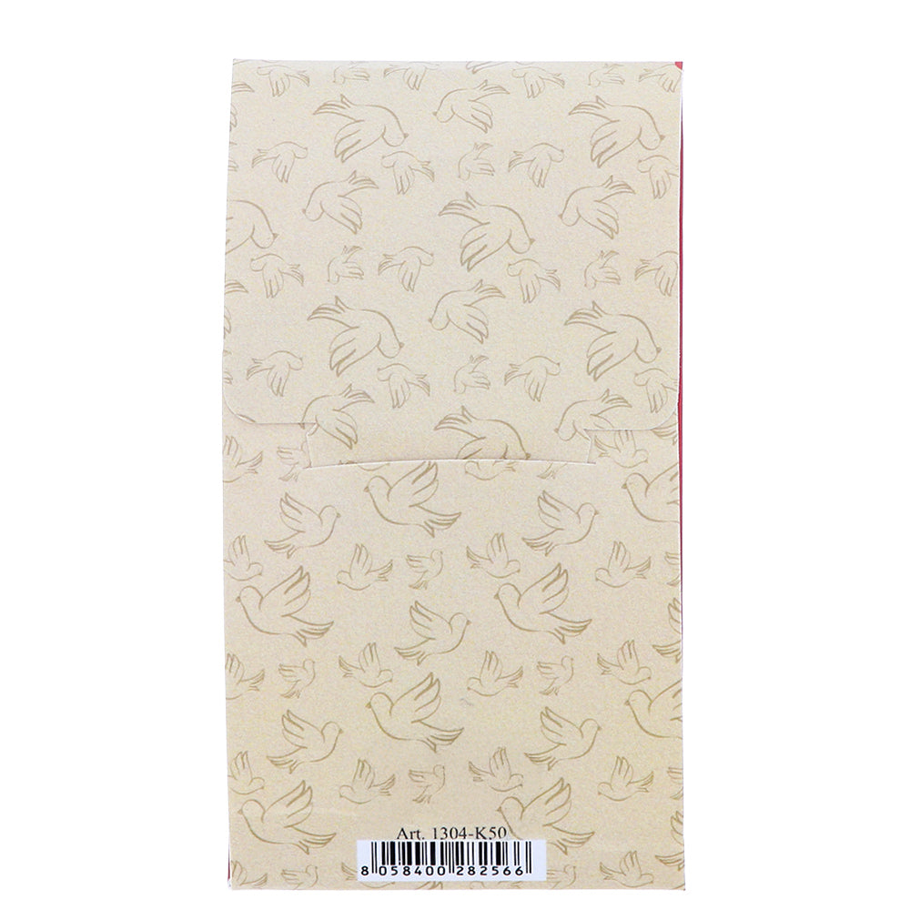 Portachiavi Ricordo Cresima con Calice IHS e Confezione in Cartoncino – 4 cm