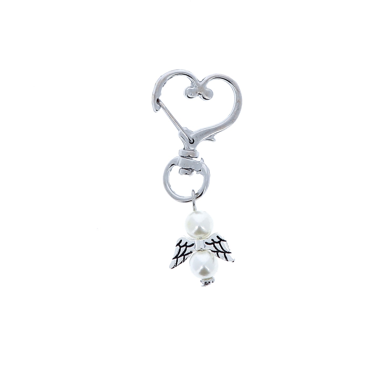 Portachiavi Angelo con confezione Prima Comunione. Altezza 10,7 cm