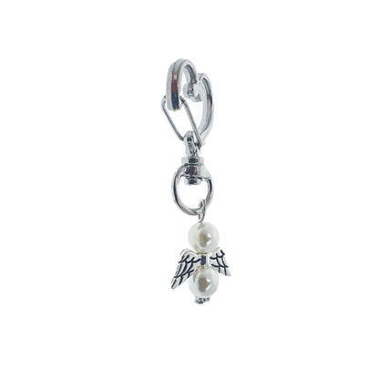 Portachiavi Angelo con confezione Prima Comunione. Altezza 10,7 cm