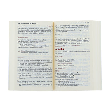 La preghiera del mattino e della sera. Lodi - Ora media - Vespri - Compieta. Ciclo delle 4 settimane. Edizione economica a caratteri grandi

