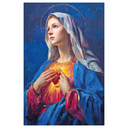Pieghevole due ante "Atto di consacrazione al Cure Immacolato di Maria" di Papa Leone XIV