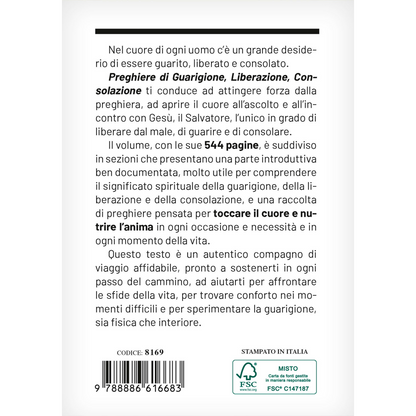 Preghiere di Guarigione, Liberazione, Consolazione