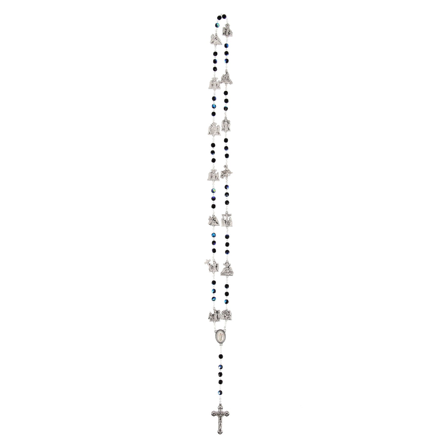 Confezione libro "Via Crucis per gli sposi e le famiglie" e Corona Via Crucis