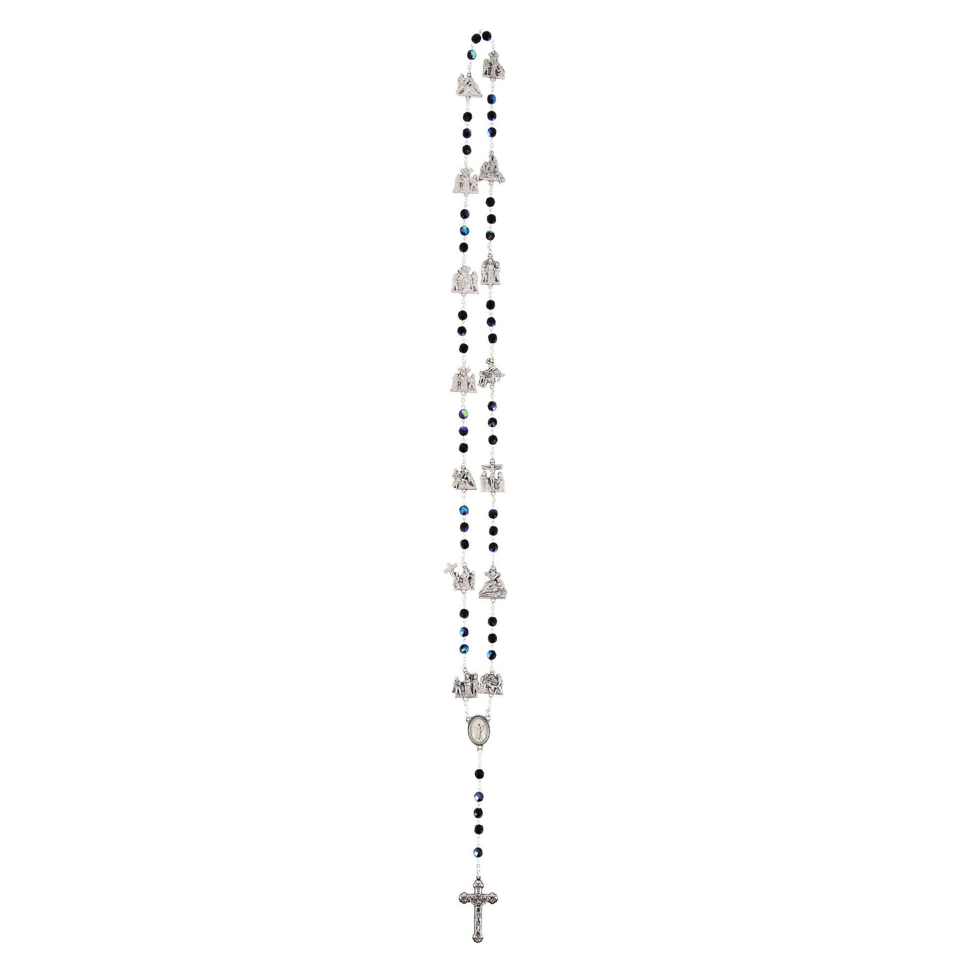 Confezione libro "Via Crucis per gli sposi e le famiglie" e Corona Via Crucis