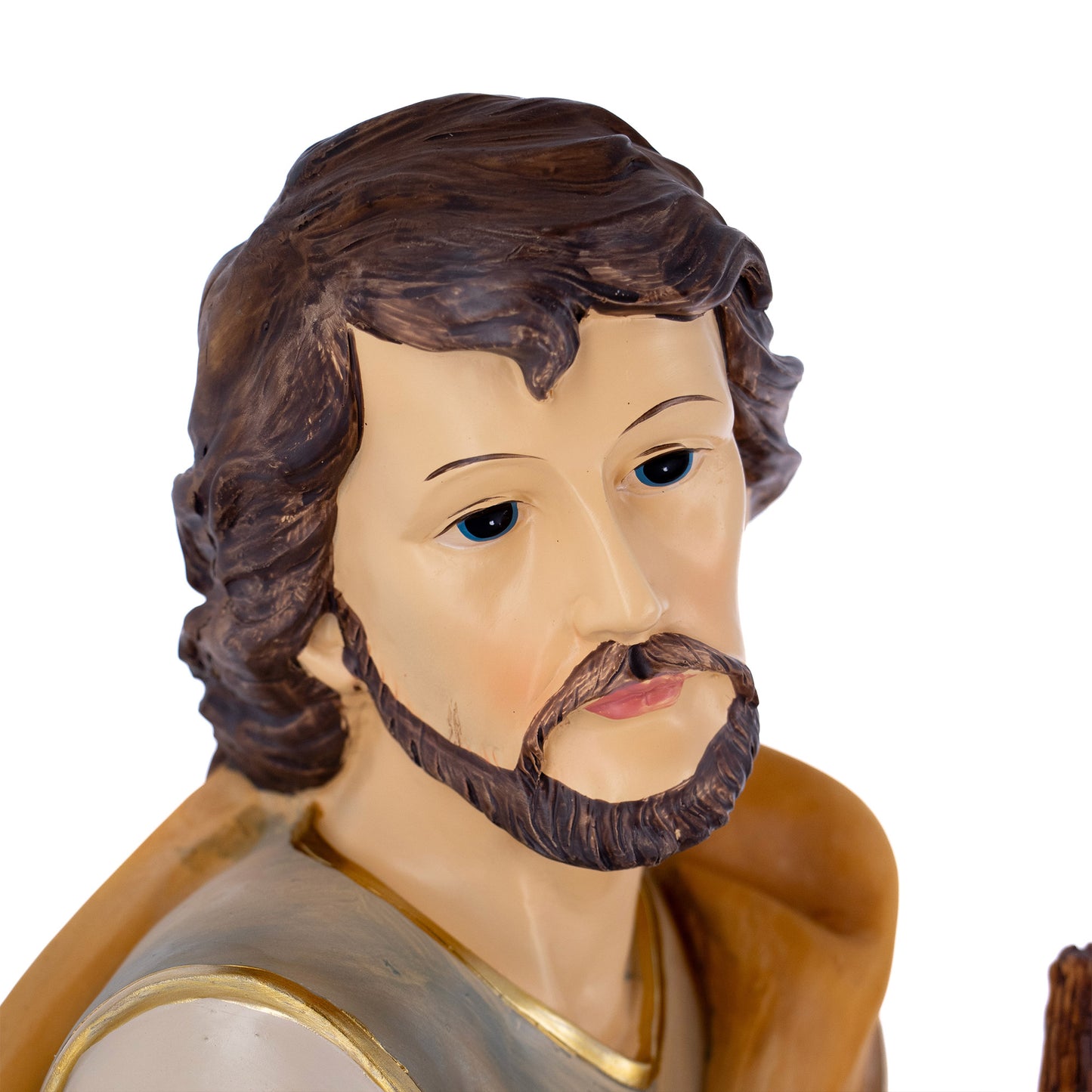 Set Natività completo di San Giuseppe, Maria e Gesù. Altezza 56 cm