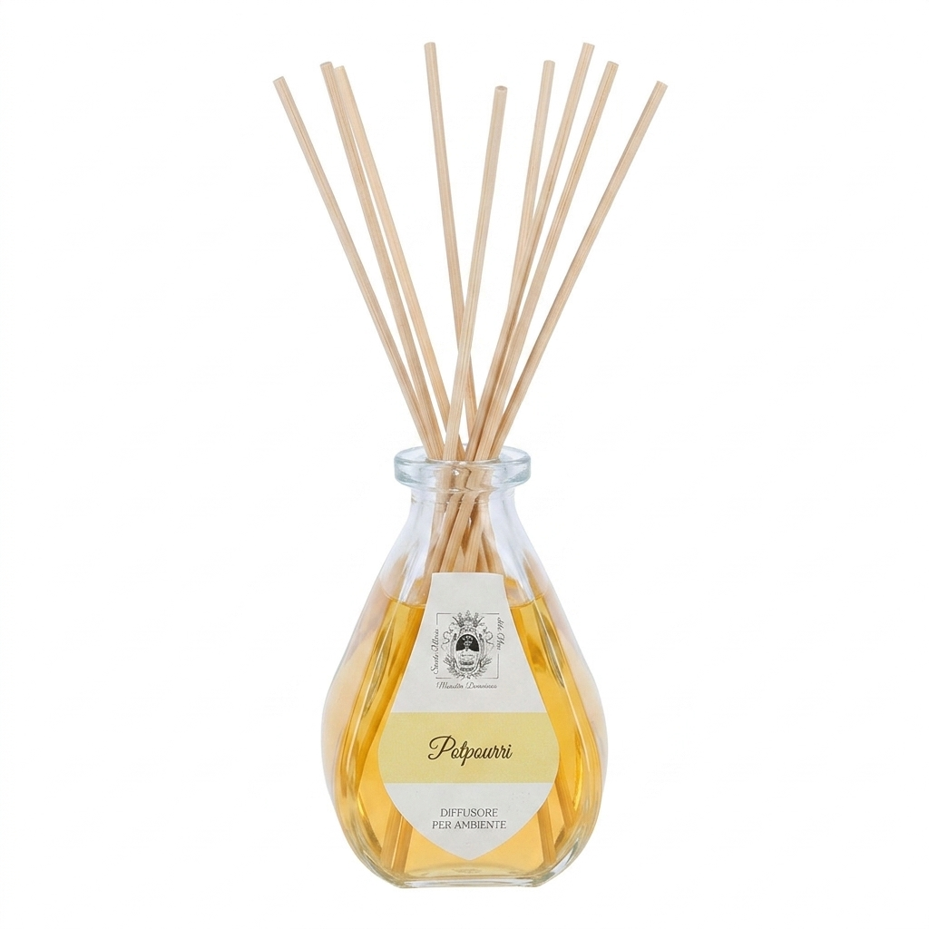Diffusore per Ambienti, Potpourrì, con Bastoncini, Profumatore Casa. 250 ml