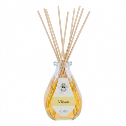 Diffusore per Ambienti, Potpourrì, con Bastoncini, Profumatore Casa. 250 ml