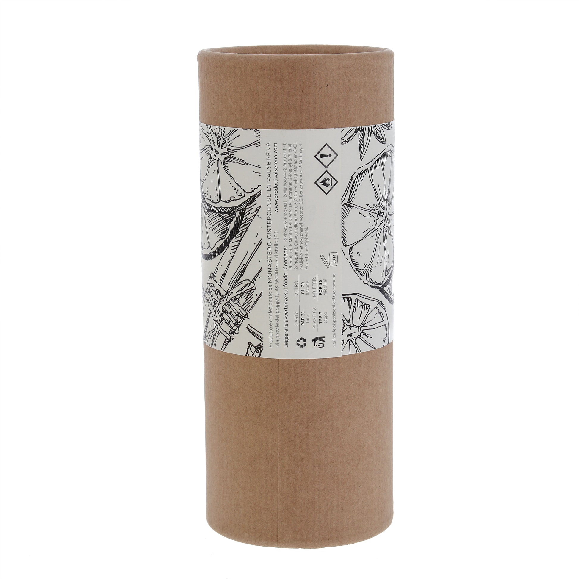 Profumo d'ambiente, fragranza cannella speziata. Confezione da 200 ml