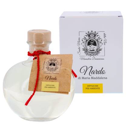 Diffusore per Ambienti, Nardo, con Bastoncini, Profumatore Casa. 250 ml