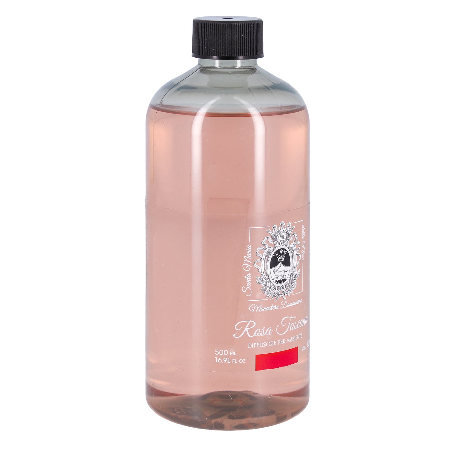 Ricarica per Diffusore Ambienti, Rosa Toscana, Profumatore Casa. 500 ml