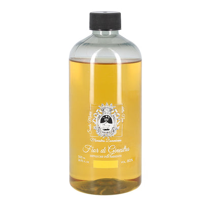 Ricarica per Diffusore Ambienti, Ginestra, Profumatore Casa. 500 ml