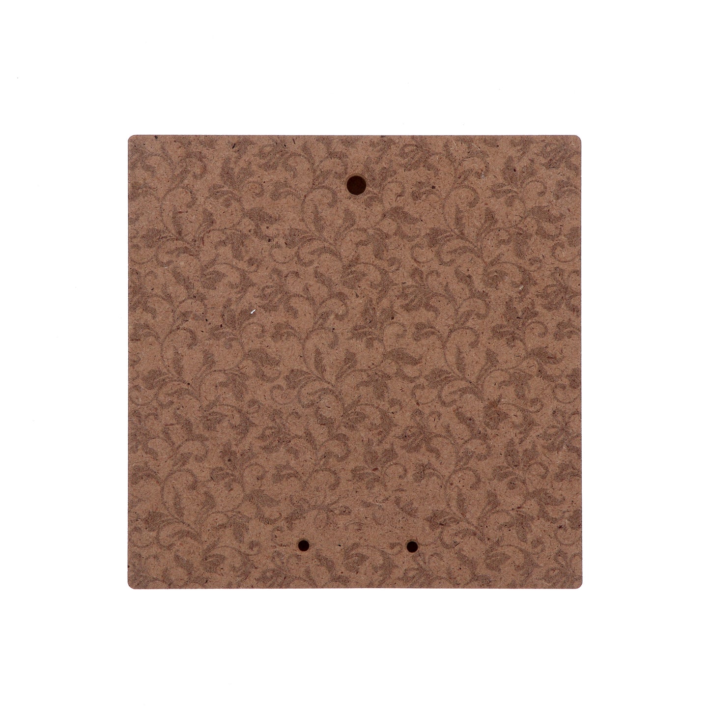 Quadro in legno Angelo Custode con dettagli argentati. Dimensioni 12,5x12,5 cm