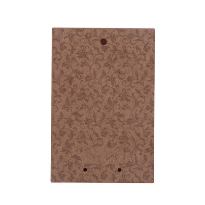 Quadro in legno Angelo Custode con dettagli argentati. Dimensioni 9x13,5 cm