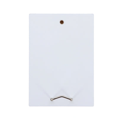 Quadro Angelo in legno con dettagli in foglia argento. Dimensioni 10x14 cm