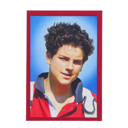 Immagine di San Carlo Acutis su legno. Dimensioni 9,5x6,5 cm