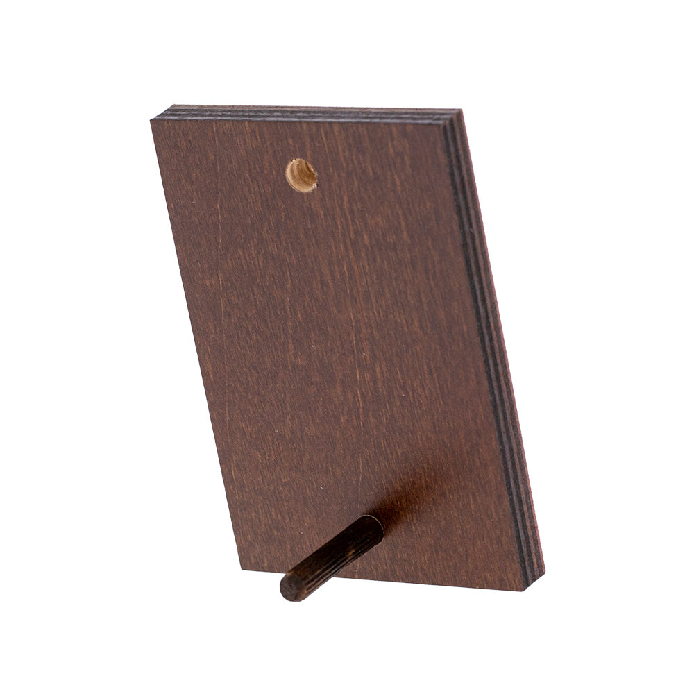 Immagine di San Carlo Acutis su legno. Dimensioni 9,5x6,5 cm