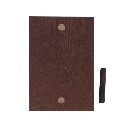 Immagine di San Carlo Acutis su legno. Dimensioni 9,5x6,5 cm